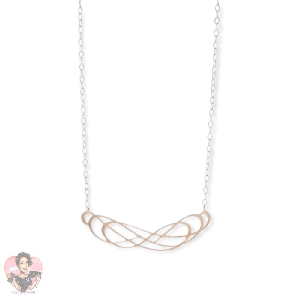 18KGP Infinity Necklace